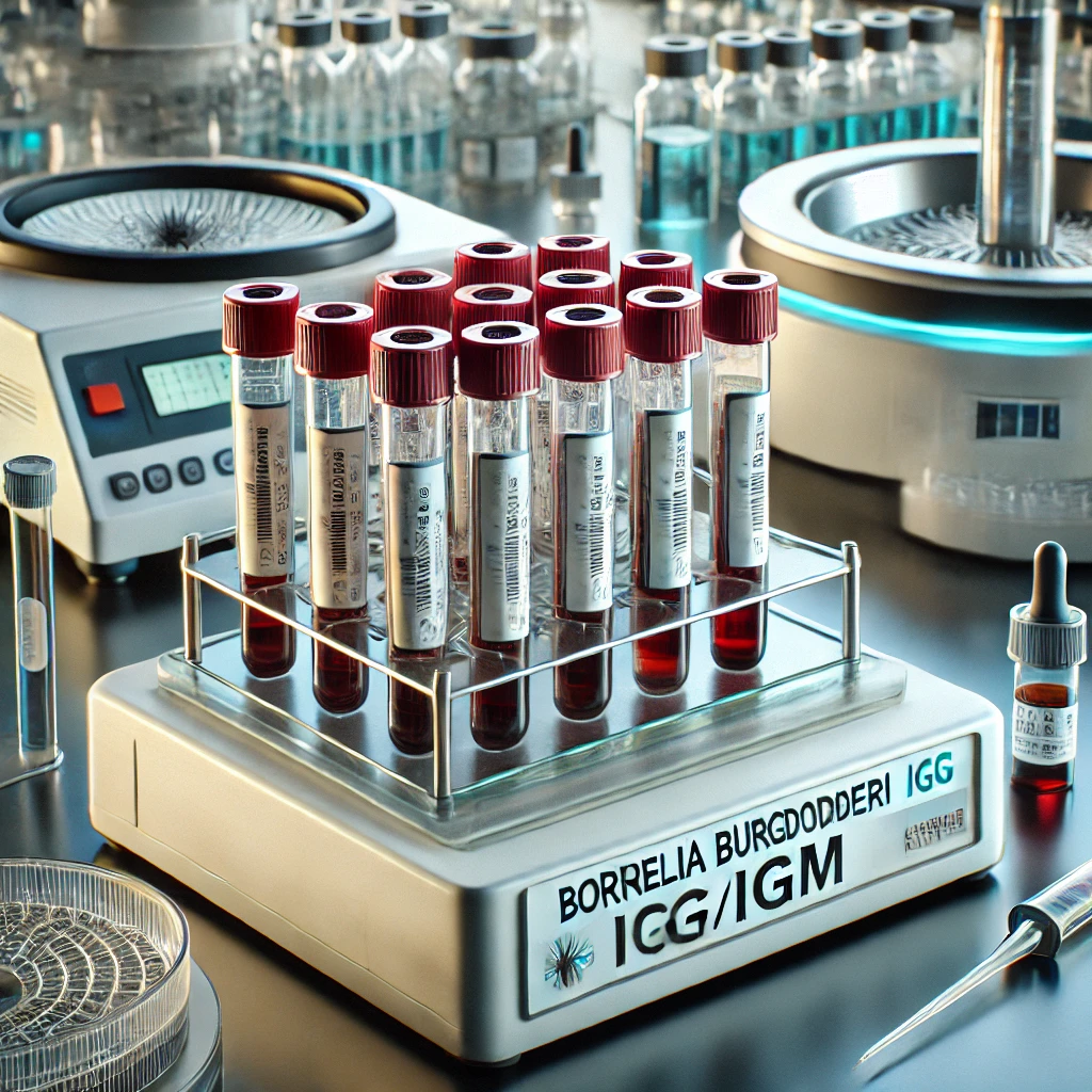 Borrelia burgdorferi IgG and IgM detection