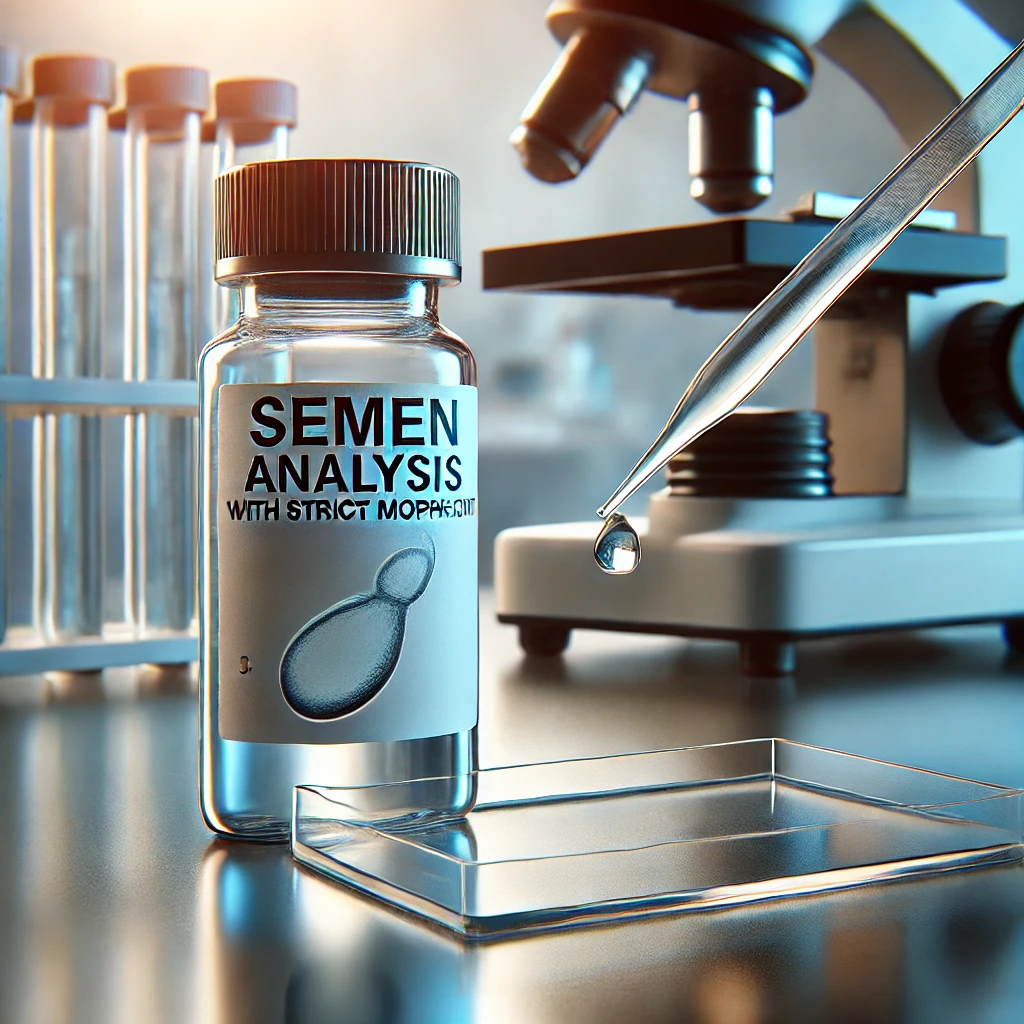 Semen Analysis with Strict Morphology